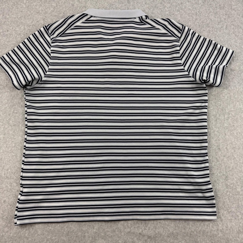Nike Victory Polo Shirt Mens XL Gray Stripe Golf Performance Athletic BV0363-042 - Picture 7 of 10
